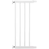 Safety 1st Auto Close, Trappegrindsforlengelse, Hvit, Stål, 1 stykker, Flat Step, Auto Close, Easy Close Metal and Essential Metal Gate, 280 mm