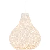 QAZQA Skandinavisk pendellampe hvit 45 cm - Lina Drop
