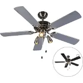 QAZQA Takvifte stål 110 cm 3 lys med snortrekk - Mistral