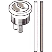 Geberit trykknap 3/6 liter til Euroform