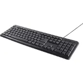 Deltaco tastatur, nordisk layout, USB, svart