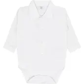Hust and Claire Birger Ensfarget Body Hvit (80 / 1 år)