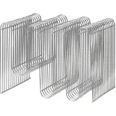 AYTM magasinholder Curva, sølv, bredde 40 cm, stål