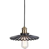 Globen Lighting pendellampe COBBLER, røykgrå, Ø 25 cm
