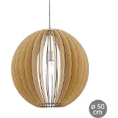 Eglo COSSANO pendellampe i lønne-farget tre
