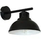 Luminex Vegglampe Sven, svart, metall, 1 lyskilde