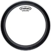 Evans EMAD Coated White Bass Drum Head 24"
