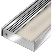SERIEN LIGHTING serien.lighting SML – LED-vegglampe, polert alu