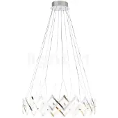 SERIEN LIGHTING LED-pendellampe Zoom, forstørrbart saksegitter