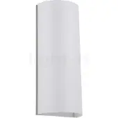SERIEN LIGHTING serien.lighting Club vegglampe, aluminium/hvit