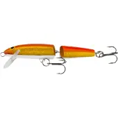 Rapala Jointed Floating 7cm - Gull Fluorescerende Rød