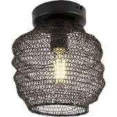 QAZQA Oriental taklampe sort - Nidum Bene