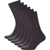 Burlington Uniform sokker grå 2-pack Grå Størrelse