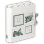 Walther design fotoalbum, Little Foot Baby, hvit (FB173)