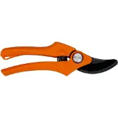 Bahco sekatør med to-posisjons hodelås for kapping av 12 og 20 mm grener. Xylan bladbelegg. Total lengde 200 mm.