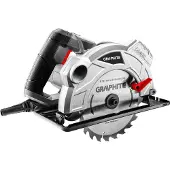 Graphite Sirkelsag 1500W, blad 185 x 20 mm