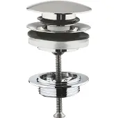 GROHE push-open waste set supersteel