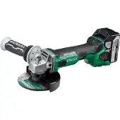 Hikoki VINKELSLIPER 18V 125mm 2x5,0Ah BØRSTELØS REG. G18DBBVL WQZ