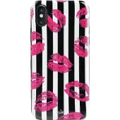 Puro Glam Miami Stripes deksel til iPhone Xs/X, Kiss