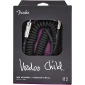 Fender Hendrix Voodoo Child Spolekabel Rett/Vinklet 30 Fot Svart