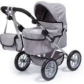 Bayer Dolls Pram Trendy - Grey