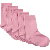 Minymo Sokker - 5-pack - Rosa - - 35/38 - Sokker