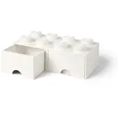 LEGO Brick Drawer 8, hvit