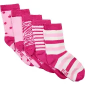 Minymo Sokker - 5-pack - Rosa - - 35/38 - Sokker