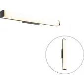 QAZQA Moderne baderomspendel svart 62 cm IP44 - Cascada