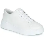 Camper for woman. K200508-041 Leather shoes K200508 white (36), Flat, Laces, Casual