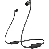 Sony WI-C310 trådløse Bluetooth-ørepropper med mikrofon, Svart