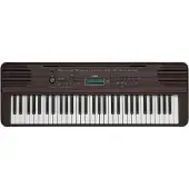Yamaha PSR E360 Bærbart Keyboard Dark Walnut