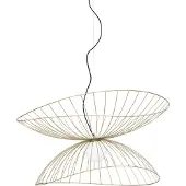 Globen Lighting pendellampe RAY, messing, Ø 70 cm