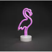 Konstsmide Flamingo LED-dekorasjonsbelysning, batteridrevet