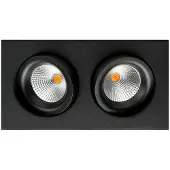 SG ARMATUREN A/S Downlight Junistar Isosafe LED 2x7W DTW sort