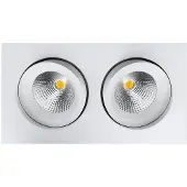 SG ARMATUREN Downlight Junistar Isosafe LED 2x7W DTW hvid