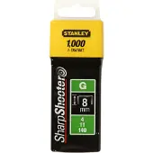 Stanley 0-TRA705T Kraftige stifter 8 mm Pakke med 1000