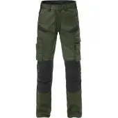 Fristads Bukse med kneputerlommer 2555 STFP Svart/varselgul D96