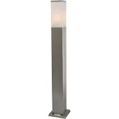 QAZQA Moderne utendørs vegglampe stål 80 cm IP44 - Malios