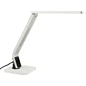 LINDBY LED-skrivebordslampe Eleni, hvit, CCT, dimbar