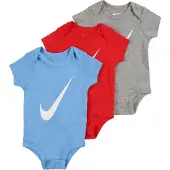 Nike Kids Swoosh Kortermet Body 3 Enheter