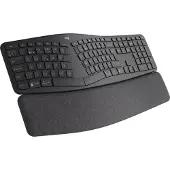 Logitech ERGO K860 - Tastatur - trådløs - 2.4 GHz, Bluetooth 5.0 - Pan Nordic