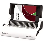 Fellowes 5620701, Elektrisk, 240 ark, Hvit