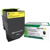 Lexmark Tonerkassett gul 3.500 sider