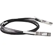 HP HPE Aruba Direct Attach Copper Cable - Direkte 10GBase-koblingskabel - SFP+ (hann) til SFP+ (hann) - 3 m - toakset - passiv - for HPE Aruba 2540 48, 2930F 24, 2930M 24, 6200F 12, 6200M 24, 83XX CX 1