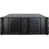 Inter-Tech IPC 4U-4098-S ATX-rackkabinett, svart, uten strømforsyning