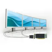 Matrox M9140 QuadHead - 5GB DDR2 RAM - Grafikkort