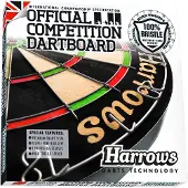 Harrows Target OFFISIELLE KONKURRANSER Briar Dart Board E