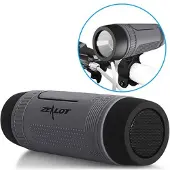 ZEALOT S1 6-i-1 Multifunksjonell Bluetooth Høyttaler - Mørkgrå