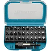 Makita P-73374 - Spissett for skrutrekker - 31 deler - torx, phillips, pozidriv - lengde: 25 mm - for DHP482RTJ